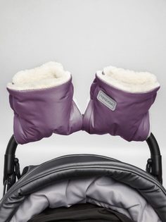 Муфты на ручку коляски Amarobaby Snowy Travel Фиолетовый