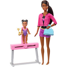 Игровой набор Barbie "Спортивная карьера" Гимнастика, брюнетка Mattel