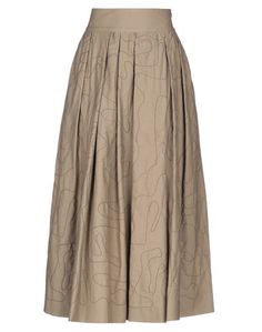 Юбка длиной 3/4 Brunello Cucinelli