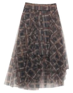 Юбка длиной 3/4 Brunello Cucinelli
