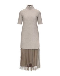 Платье длиной 3/4 Brunello Cucinelli