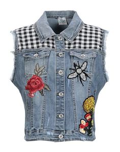 Джинсовая верхняя одежда Z.O.E. Zone OF Embroidered
