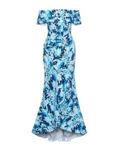 Длинное платье Badgley Mischka