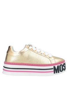 Низкие кеды и кроссовки Moschino