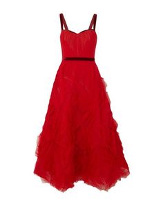 Длинное платье Marchesa Notte