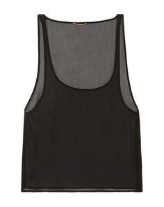 Топ без рукавов Saint Laurent