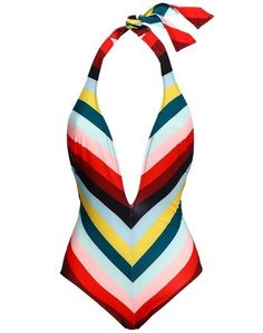 Слитный купальник Solid & Striped