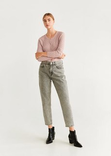 Трикотажный кардиган с пуговицами - Jewel Mango