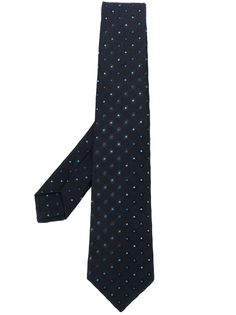 Kiton жаккардовый галстук в мелкую точку