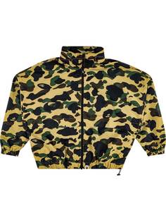 A BATHING APE® куртка с камуфляжным принтом
