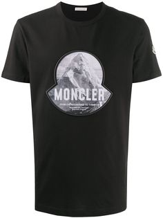 Moncler футболка с логотипом