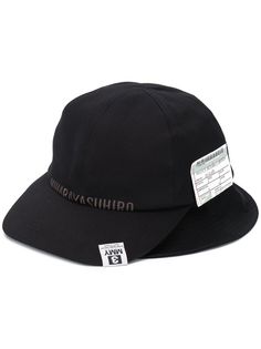Maison Mihara Yasuhiro шляпа с логотипом