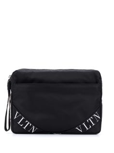 Valentino Garavani клатч с логотипом VLTN