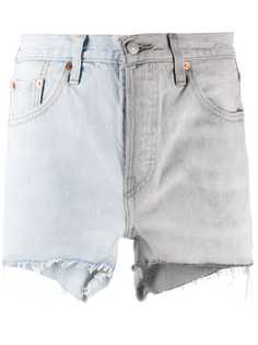 Levis двухцветные джинсовые шорты 501 Levis®