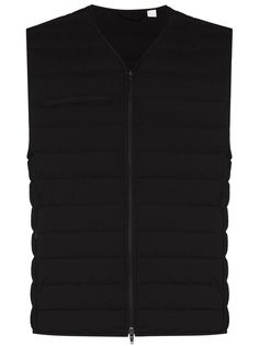 Y-3 дутый жилет с логотипом