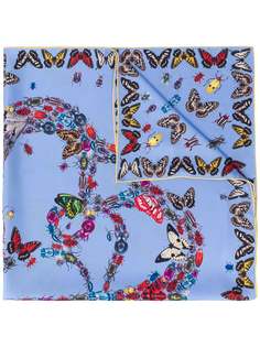 Alexander McQueen butterfly-print scarf
