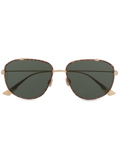 Dior Eyewear солнцезащитные очки-авиаторы черепаховой расцветки