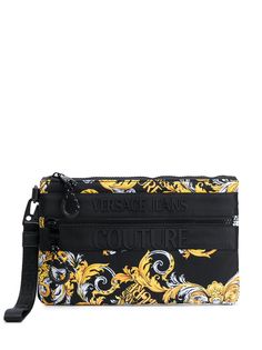 Versace Jeans Couture клатч с принтом Baroque