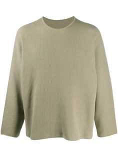 Homme Plissé Issey Miyake фактурный джемпер