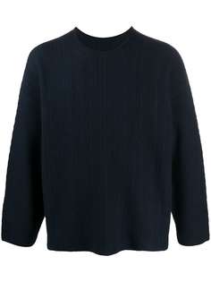 Homme Plissé Issey Miyake фактурный джемпер