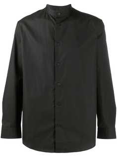 Issey Miyake Men рубашка с воротником-стойкой