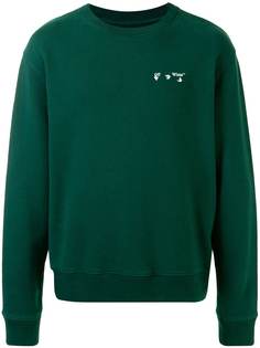 Off-White толстовка с логотипом
