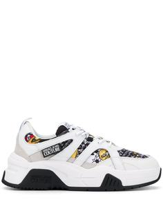 Versace Jeans Couture кроссовки с контрастными вставками