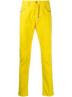 Just Cavalli Just-fit studded slim-fit jeans