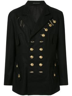 Yohji Yamamoto пиджак в стиле милитари