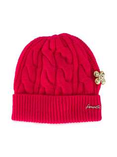 Simonetta cable knit beanie