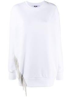 MSGM толстовка с кристаллами