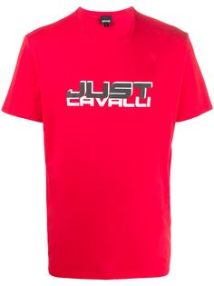 Just Cavalli футболка с логотипом