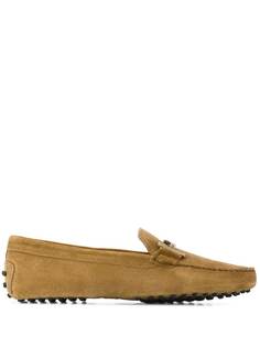 Tods лоферы Gommino с пряжкой Double T Tod`S