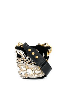 Balmain сумка-ведро с кристаллами