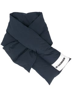 Jil Sander дутый шарф