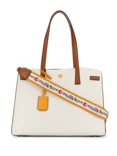 Tory Burch сумка-сэтчел Walker в стиле колор-блок
