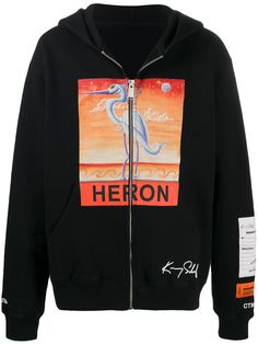 Heron Preston худи с принтом