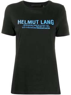 Helmut Lang футболка с логотипом