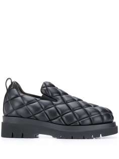 Bottega Veneta padded leather loafers