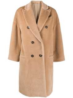 Brunello Cucinelli двубортное пальто