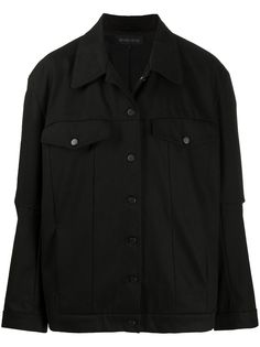 Ann Demeulemeester куртка-рубашка со вставками