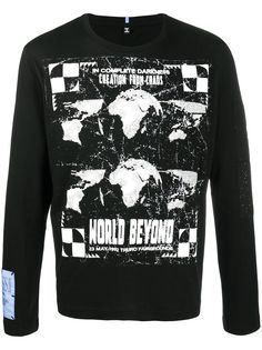McQ Swallow футболка World Beyond с длинными рукавами