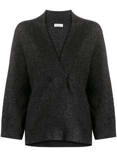 Brunello Cucinelli вязаный кардиган с блестками