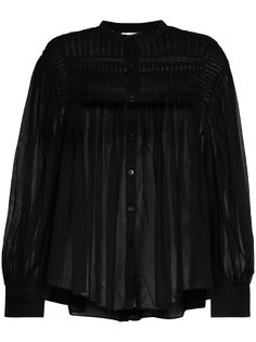 Isabel Marant Étoile прозрачная блузка Plalia