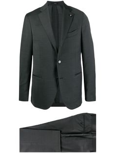 Lardini костюм с однобортным пиджаком