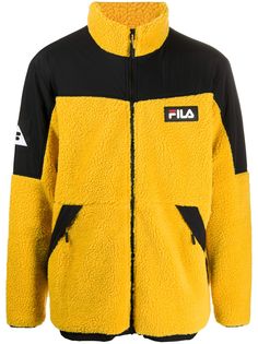 Fila двухцветная флисовая куртка