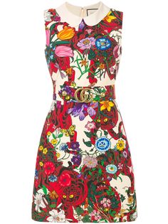 Gucci платье с цветочным принтом