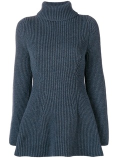 Nehera roll neck ribbed knit sweater