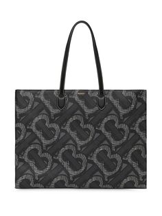 Burberry сумка-тоут с монограммой