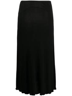 Jil Sander юбка миди с завышенной талией